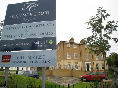 Florence Court, part of the recent development on the County Hospital site